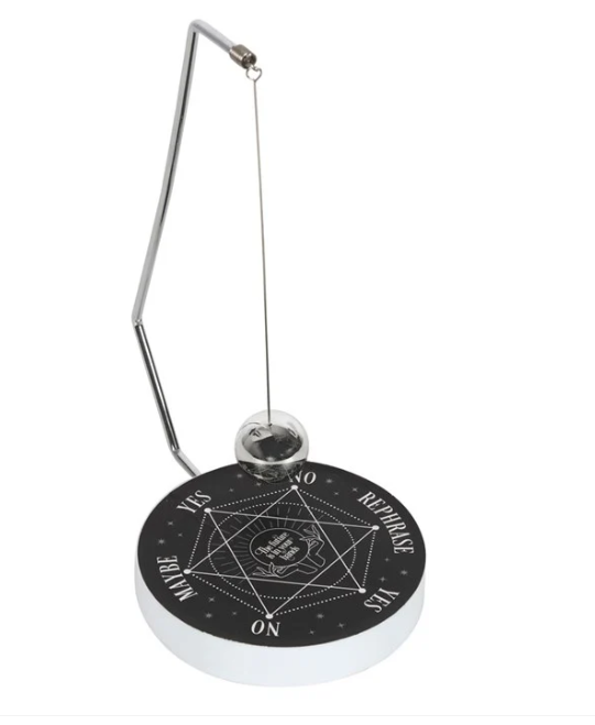 Gotické kyvadlo Pentagram