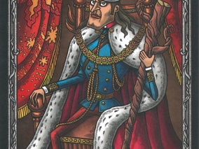 Král holí vládne svými činy